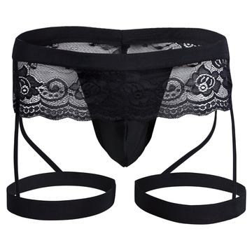 Sexy Men's Elastic Pouch Lingerie / Open Butt Erotic G-String Panties / Gay Underwear Underpants - EVE's SECRETS
